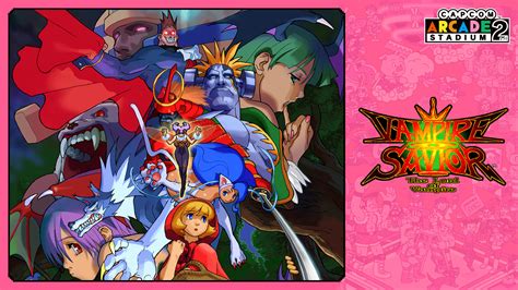 Vampire Savior: 2D Fighting Game with Gothic Aesthetics and Deep Combat System!